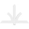 Ekena Millwork Redmond Architectural Grade PVC Gable Bracket, 48"W x 32"H x 2"D x 4"F, 16/12 Pitch GBP048X32X0204RED00 - alternate 5